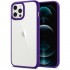 Чехол iPhone 12 Crystal Hybrid, Hydrangea Purple (ACS01478) Spigen
