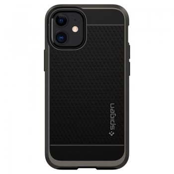 Чехол iPhone 12 mini Neo Hybrid, Gunmetal (ACS01754) Spigen
