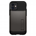 Чехол iPhone 12 mini Slim Armor, Gunmetal (ACS01546) Spigen