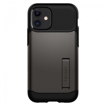Чехол iPhone 12 mini Slim Armor, Gunmetal (ACS01546) Spigen