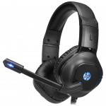 Гарнітура HP DHE-8002 Gaming, Red LED, Black