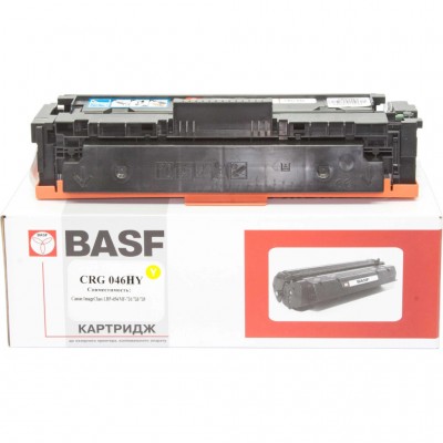 Картридж Canon 046H, LBP-650/MF-730 1251C002 Yellow (KT-CRG046YH) BASF