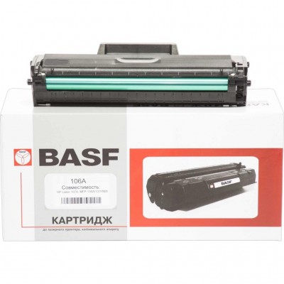 Картридж HP LJ 107/135/137/ W1106A Black (KT-W1106A) BASF