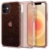 Чехол iPhone 12 mini Liquid Crystal Glitter, Rose Quartz (ACS01742) Spigen