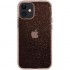 Чехол iPhone 12 mini Liquid Crystal Glitter, Rose Quartz (ACS01742) Spigen