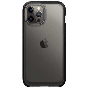 Чехол iPhone 12 Pro Max Neo Hybrid Crystal, Black (ACS01622) Spigen