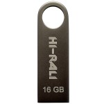 USB флеш 16GB Hi-Rali Shuttle Series Black (HI-16GBSHBK)