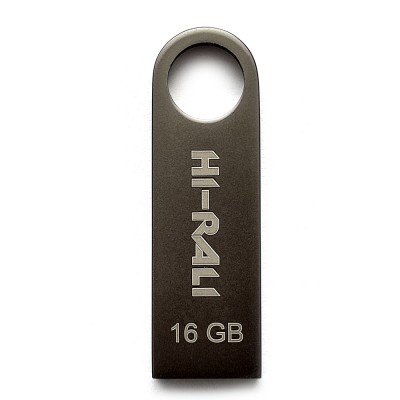 USB флеш 16GB Hi-Rali Shuttle Series Black (HI-16GBSHBK)