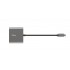 USB-хаб Trust Dalyx 3-in-1 Multiport USB-C Adapter ALUMINIUM (23772_TRUST)