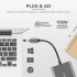 USB-хаб Trust Dalyx 3-in-1 Multiport USB-C Adapter ALUMINIUM (23772_TRUST)