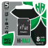 Карта пам'яті MicroSDHC 8GB UHS-I Class 10 Hi-Rali + SD-adapter (HI-8GBSD10U1-01)
