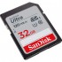 Карта пам'яті 32GB SDHC class 10 Ultra SANDISK (SDSDUN4-032G-GN6IN)