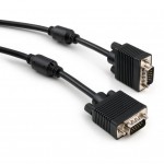 Кабель VGA  10.0m Vinga ferrits 10.0m (VCPVGAF10BK)