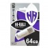 USB флеш 64GB Hi-Rali Rocket Series Silver (HI-64GBVCSL)