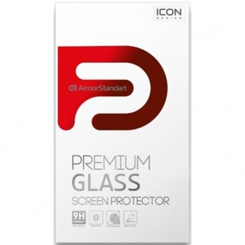 Скло захисне  Armorstandart Icon Motorola G8 Plus Black (ARM57654)