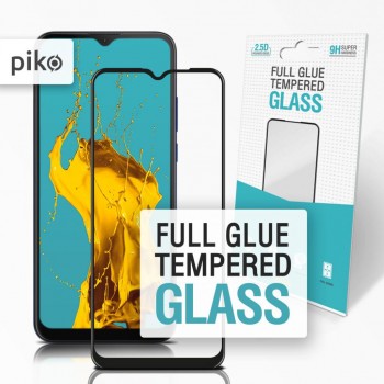 Скло захисне  Piko Piko Full Glue MOTO G8 Power Lite (1283126505775)