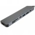 USB-хаб Vinga Type-C to 4K HDMI+2*USB3.0+SD+TF+2*PD aluminium (VCPHTC7AL)