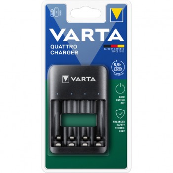 Зарядное устройство для аккумуляторов Varta Value USB Quattro Charger pro 4x AA/AAA (57652101401)