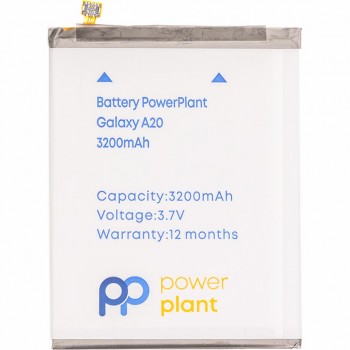 Акумулятор PowerPlant Samsung Galaxy A20 (EB-BA505ABN) 3200mAh (SM170685)