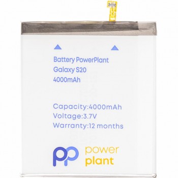 Акумулятор PowerPlant Samsung Galaxy S20 (EB-BG980ABY) 4000mAh (SM170746)
