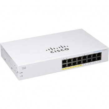 Комутатор Cisco CBS110-16PP-EU