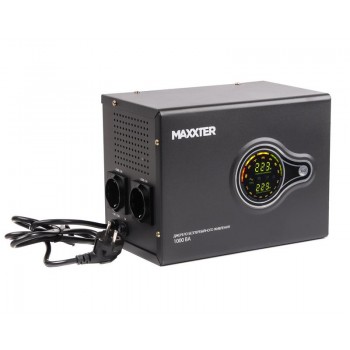 ДБЖ Maxxter MX-HI-PSW1000-01 (MX-HI-PSW1000-01)