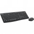 Комплект (клавiатура, миша) бездротовий Logitech MK295 Combo Black USB (920-009807)