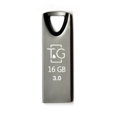 Накопичувач USB3.0 16GB T&G 117 Metal Series Black (TG117BK-16G3)