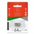 Накопичувач USB3.0 64GB T&G 106 Metal Series Silver (TG106-64G3)