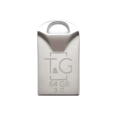 Накопичувач USB3.0 64GB T&G 106 Metal Series Silver (TG106-64G3)