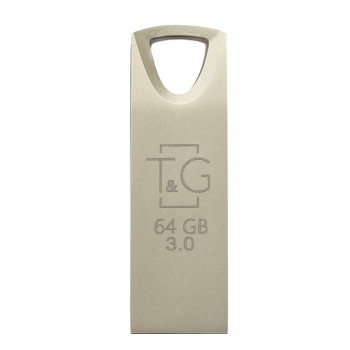 Накопичувач USB3.0 64GB T&G 117 Metal Series Silver (TG117SL-64G3)
