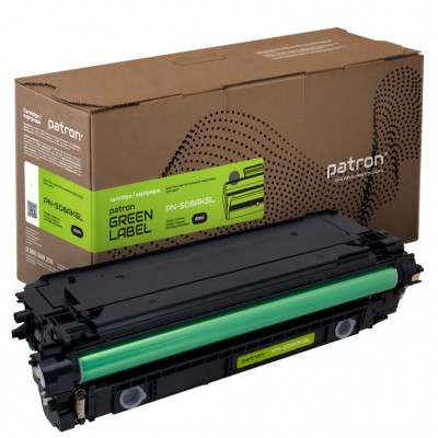 Картридж HP 508A (CF360A) Green Label, Black (PN-508AKGL) PATRON