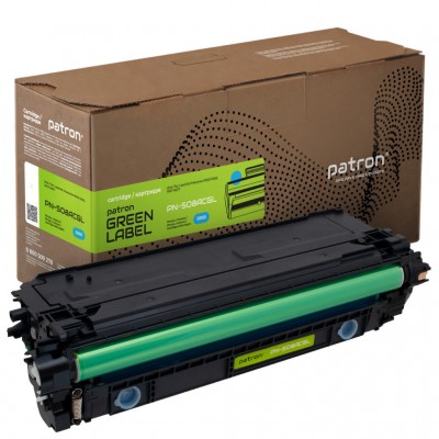 Картридж HP 508A (CF361A) Green Label, Cyan (PN-508ACGL) PATRON
