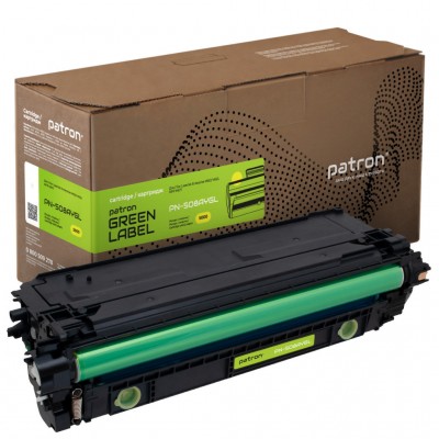 Картридж HP 508A (CF362A) Green Label, Yellow (PN-508AYGL) PATRON