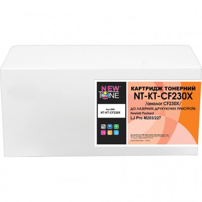 Картридж HP LJ Pro M203/227/CF230X Black (NT-KT-CF230X) NewTone