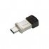 Накопичувач 128GB JetFlash 890 Silver USB 3.1/Type-C Transcend (TS128GJF890S)