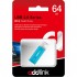 Накопичувач 64GB U12 Aqua USB 2.0 AddLink (ad64GBU12A2)