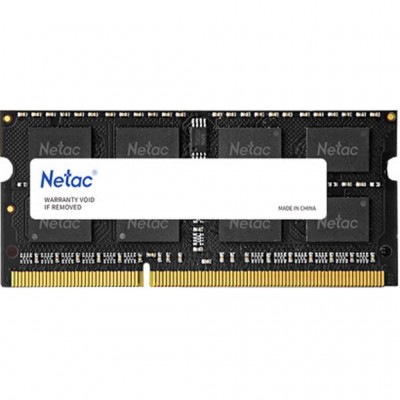 Пам'ять для ноутбука SoDIMM DDR3L 4GB 1600 MHz Netac (NTBSD3N16SP-04)
