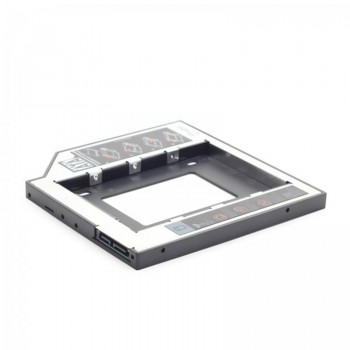 Фрейм-перехідник GEMBIRD 2.5" HDD/SSD to laptop slim 5.25'' bay (MF-95-01)