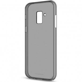 Чохол Air Case (Clear TPU) Samsung A8 Plus 2018 Black (MCA-SA818PBK) MakeFuture