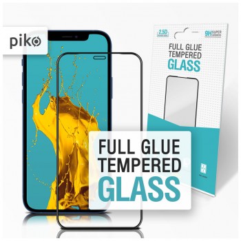 Чохол Full Glue Apple Iphone 12 Pro Max (black) (1283126506468) Piko