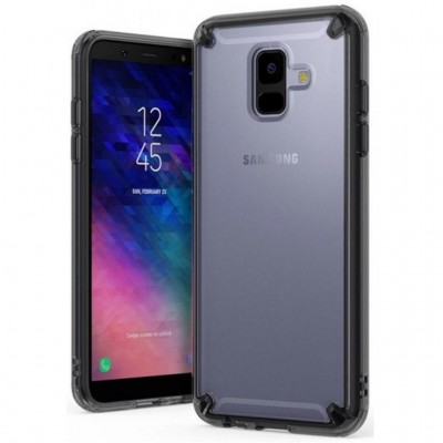 Чохол Fusion Samsung Galaxy A6 Smoke Black (RCS4438) Ringke