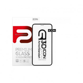 Чохол Icon 3D Apple iPhone 12 Pro Black (ARM57193) Armorstandart