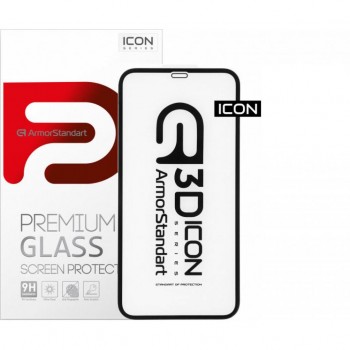 Чохол Icon 3D Apple iPhone 12 Pro Max Black (ARM57194) Armorstandart