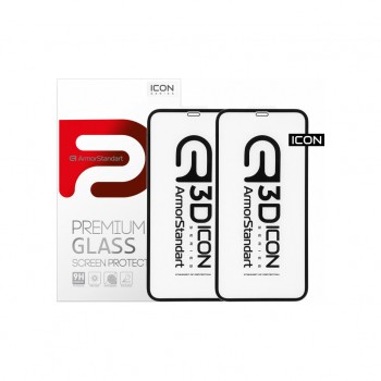 Чохол Icon 3D iPhone 11Pro Max/XS Max Black 2шт (ARM56214-GI3D-BK) Armorstandart