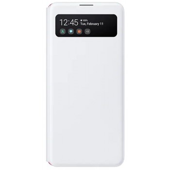 Чохол S View Wallet Cover Galaxy A41 (A415) White (EF-EA415PWEGRU) Samsung