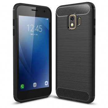 Чохол для Samsung Galaxy J2 Core Carbon Fiber (Black) (LT-J2C) Laudtec