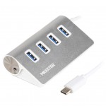 USB-хаб Maxxter HU3С-4P-01