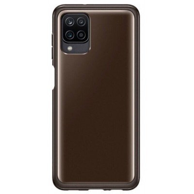Чохол Soft Clear Cover Galaxy A12 (A125) Black (EF-QA125TBEGRU) Samsung