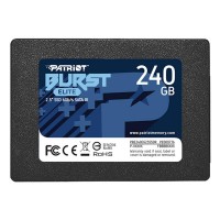 SSD 240GB Patriot Burst Elite 2.5" SATAIII 3D QLC  450 МБ/с/320  (PBE240GS25SSDR)